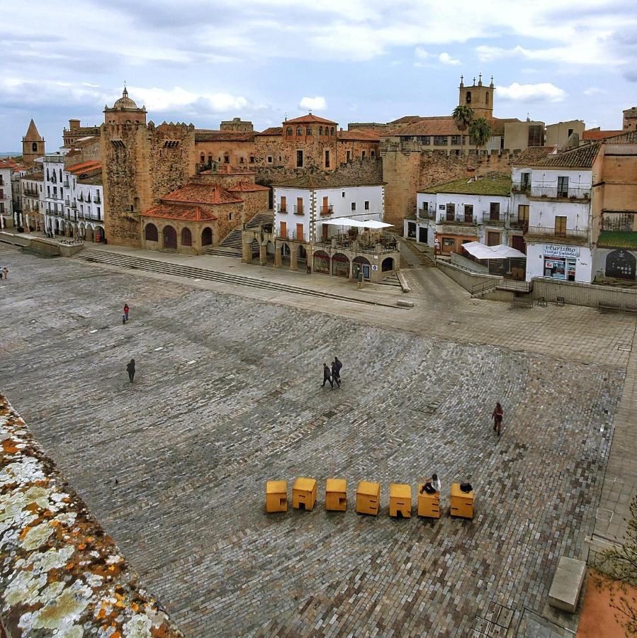 Hostal Martes Caceres Plaza Mayor - Tercer Piso Sin Ascensor Exteriör bild